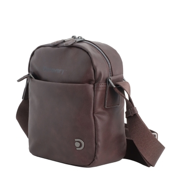 Τσαντάκι χιαστί DISCOVERY Heritage D03353 Καφέ